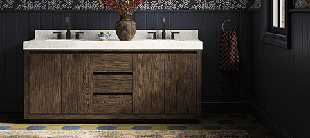 Four Hands bathroom vanity