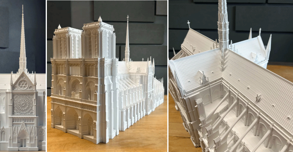 Zoyes Creative Notre Dame 3D model