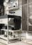 46-Scavolini Store Detroit Diesel Bar Cart Vanity Powder Room