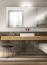 45-Scavolini Store Detroit Corner Bathroom Tiered Cabinets